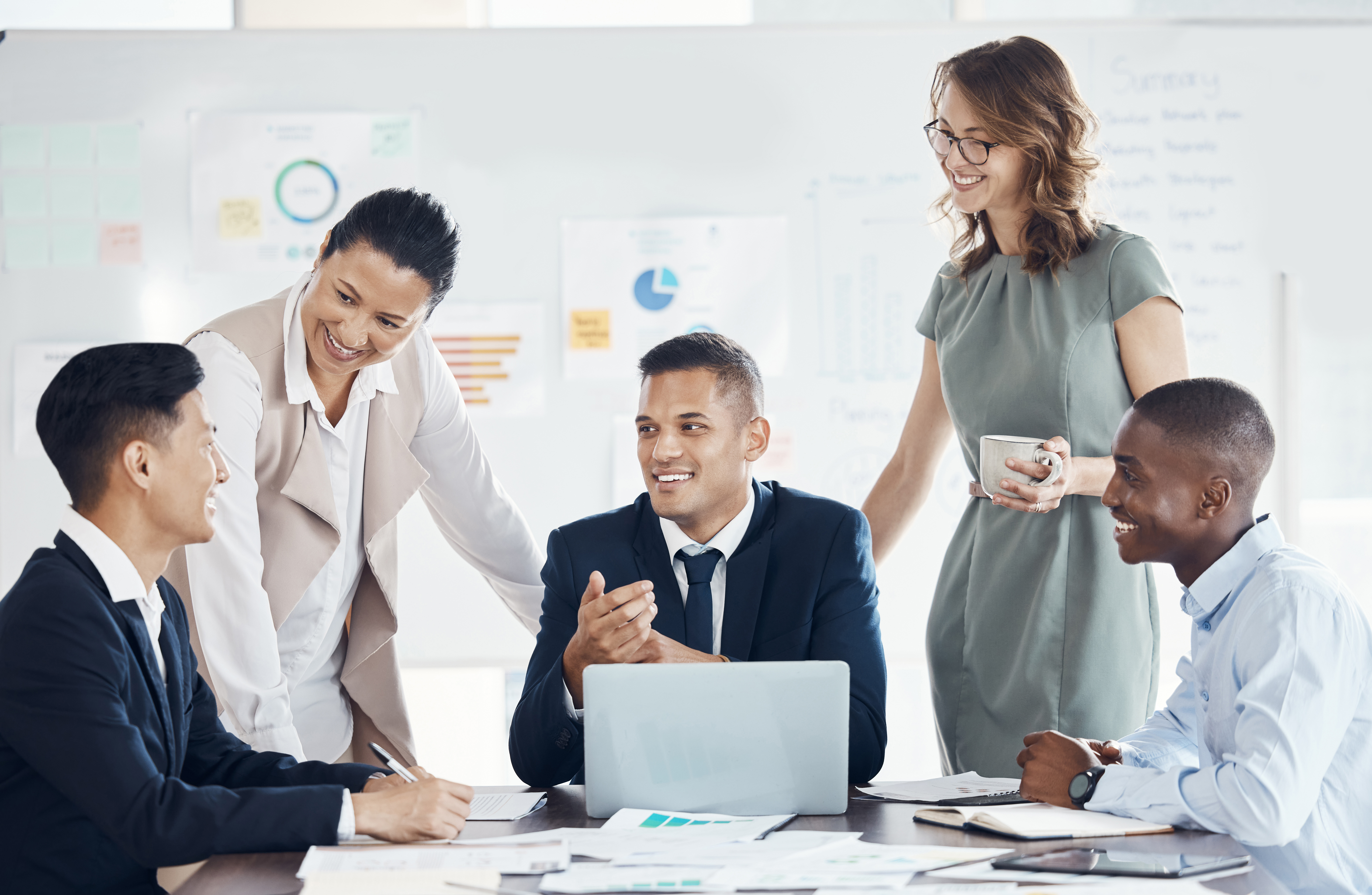 Fachkräfte im Gespräch