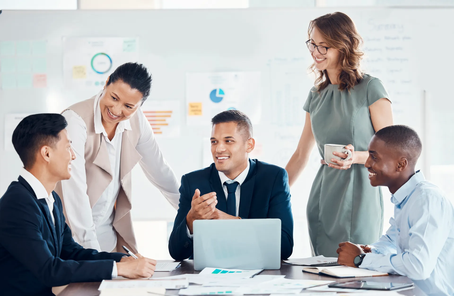 Fachkräfte im Gespräch